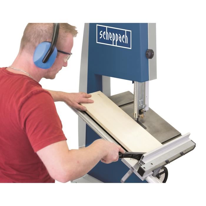 SCHEPPACH Scie a ruban inclinable 230 V avec systeme vario drive BASA3