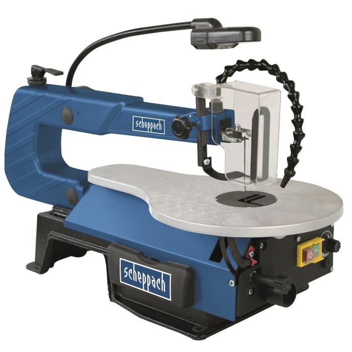 Scie A Chantourner Scheppach Sd1600v Hauteurprofondeur De Coupe 50406mm Vitesse Variable 500 1700min 1