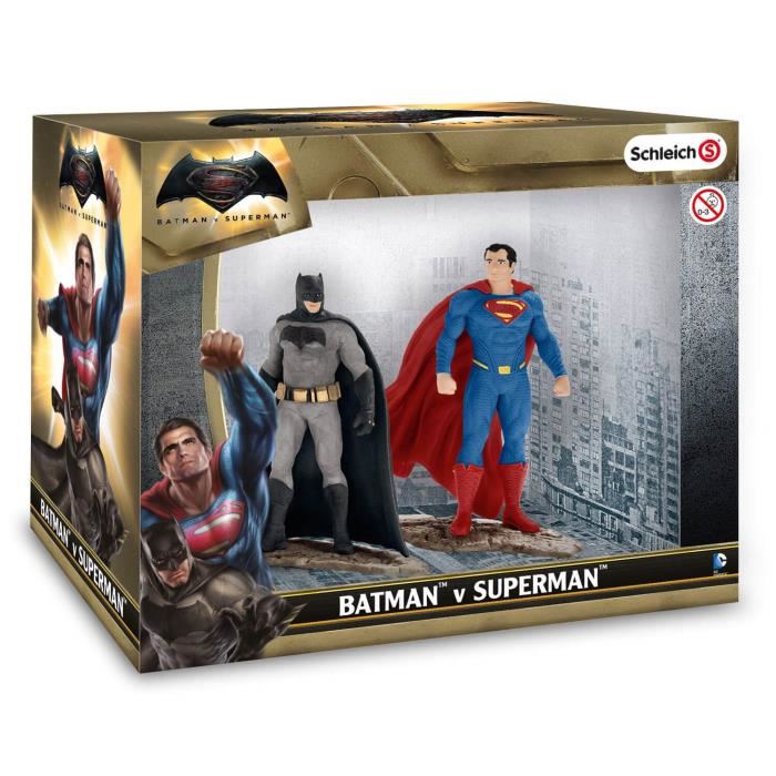 Schleich 22529 Figurine Justice League Scenery Pack BATMAN v SUPERMAN