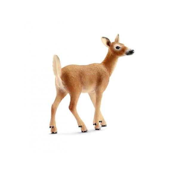 Schleich Figurine 14710 Animal sauvage Biche de Virginie
