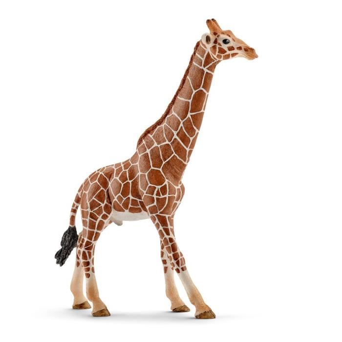 Figurine Schleich 14749 - Girafe Male De La Savane - 3 Ans Et Plus