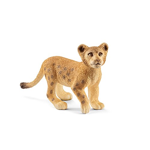 Figurine Lionceau Serie Animaux sauvages 7,5x2,7x4,4 cm