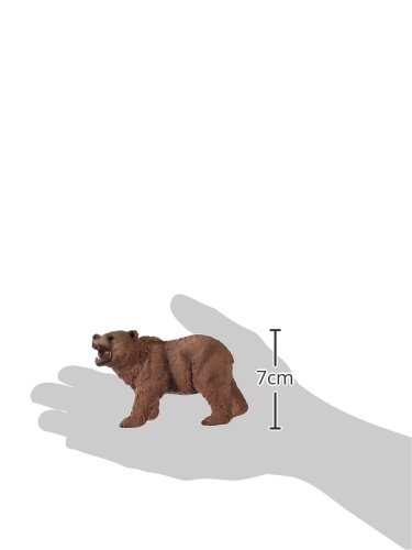 Figurine Ours Grizzly - Schleich - Couleur Beige - Pour Enfant De 3 Ans Et Plus - Interieur