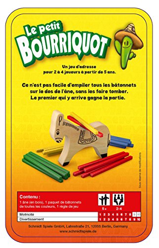 Le Petit Bourriquot - Jeux De Societe - Schmidt Spiele - Partez A L'aventure Avec Le Petit Bourriquot Dans Ce Jeu Captivant !