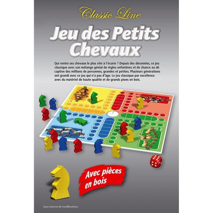 Les Classiques Jeu De Petits Chevaux Schmidt Spiele Vivez Des Courses Palpitantes Avec Ce Jeu De Petits Chevaux Classique 