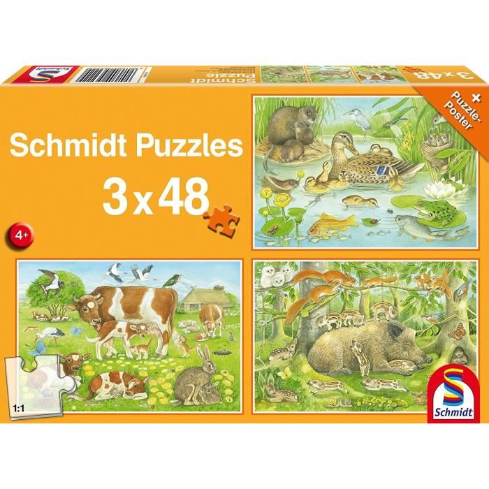 Schmidt Spiele - 56222 - Puzzle - Famill...