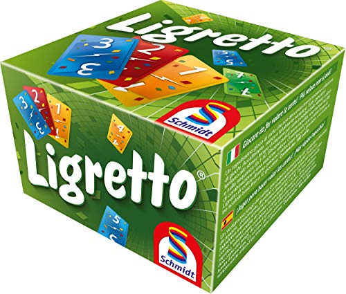 Ligretto, Vert - Jeux De Societe - Schmidt Spiele - Affrontez-vous Dans Des Parties Endiablees De Ligretto Avec Cette Version Verte