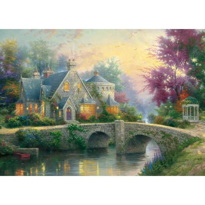 Puzzle Paysage Crepuscule - Schmidt Spiele - 3000 Pieces - Pour Adulte