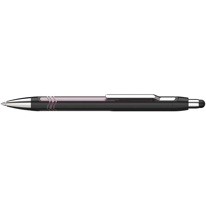 SCHNEIDER Epsilon Touch Stylo a billo avec pointe large XB embout tactile Smartphone ou tablette Noir et rose