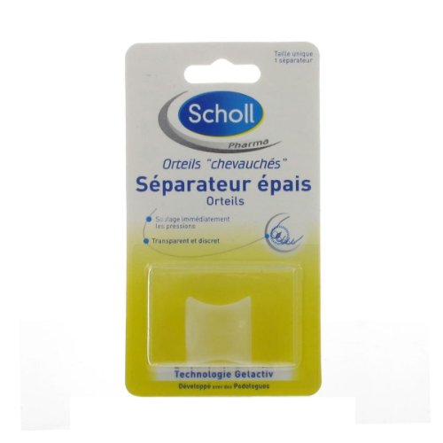 Scholl Separateurs fins orteils x3