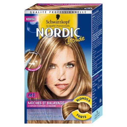 SCHWARZKOPF Coloration Permanente Nordic Blonde - Meches et Balayage Ultra-M1