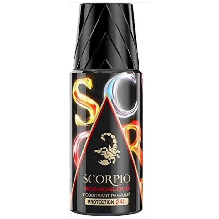 Scorpio Deodorant Scandalous - Pour Homme - Atomiseur - 150 Ml