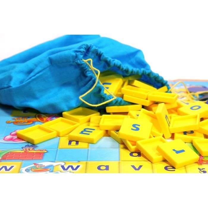 Mattel Games Scrabble Junior Jeu De Societe Et De Lettres 2 A 4 Joueurs Des 6 Ans
