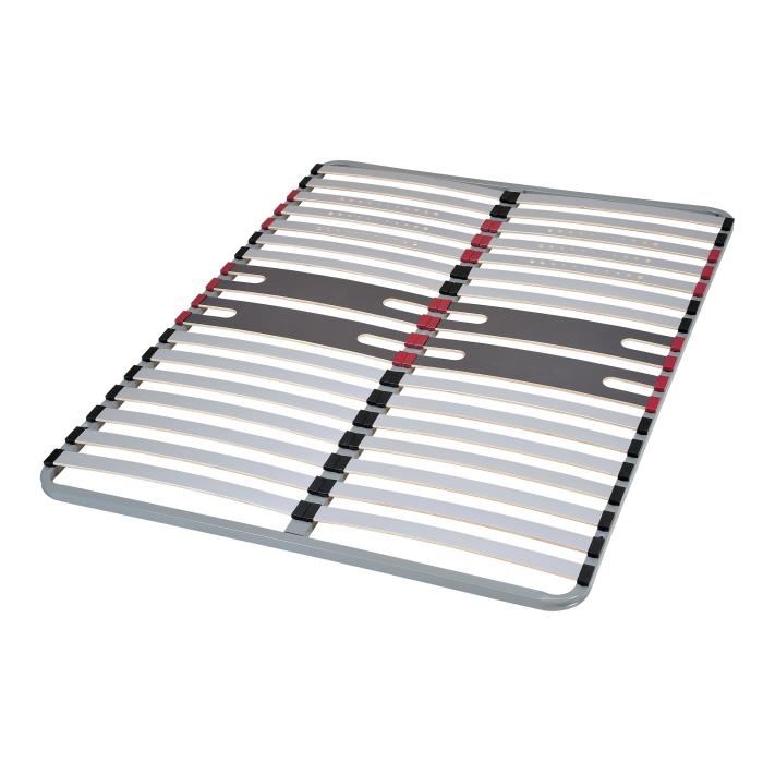 Sedac Optizones Sommier 140 X 190 A Lattes 4 Cm