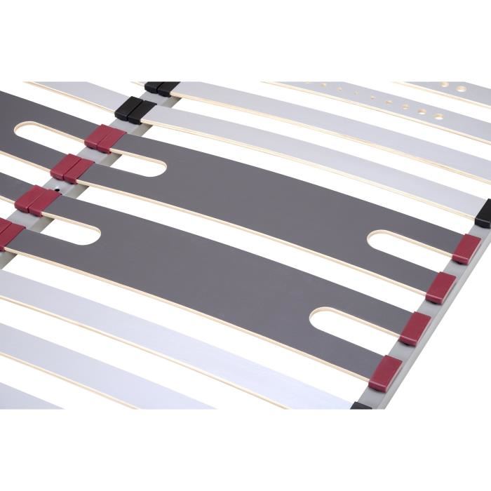 Sedac Optizones Sommier 140 X 190 A Lattes 4 Cm