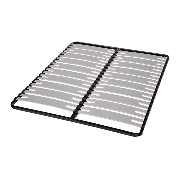 SEDAC Sommier 160 x 200 - Tapissier a lattes - 4 cm - OPTISIZE