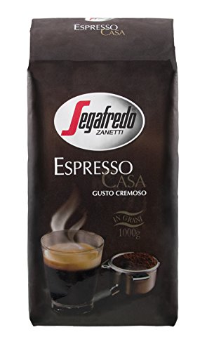 1 Kg Espresso Casa Segafredo Grains De Cafe - Espresso - Chocolat, Noisette - Noir - Meilleur Cafe - Pas Cher