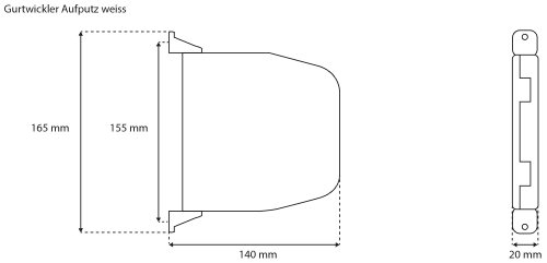 Selve Enrouleur de store a monter en sa ...