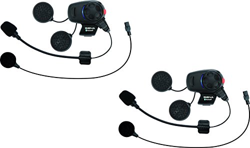Intercom / Kit Mains Libres - Sena - Smh5 Dual - Pack Double 2 Utilisateurs - Bluetooth 3.0 (400 M) - Autonomie 8 H