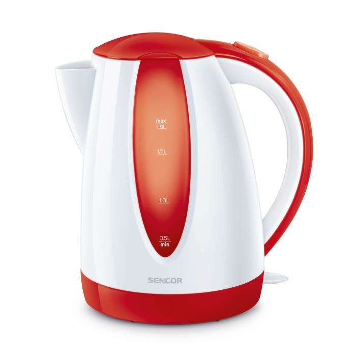 SENCOR SWK 1814RD Bouilloire electrique Rouge et blanc