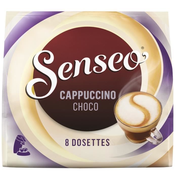 Senseo Gourmands Cappuccino Choco, 8 X 9...