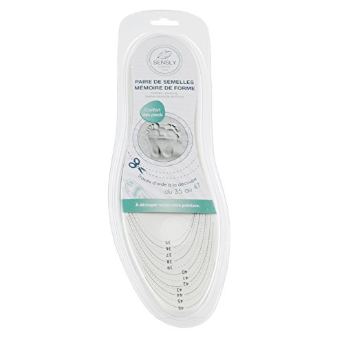 Semelles a Memoire de Forme decoupables Taille 35 a 47