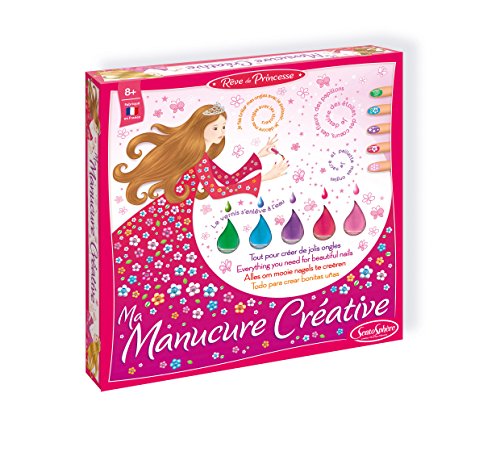 Sentosphere Coffret Manucure Creative Pour Enfant Mains De Princesse Mixte A Partir De 8 Ans