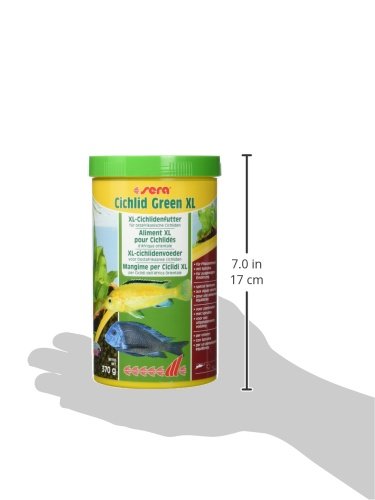 Aliment Sera Cichlid Green Xl 1l Vegetal Spiruline Herbivores