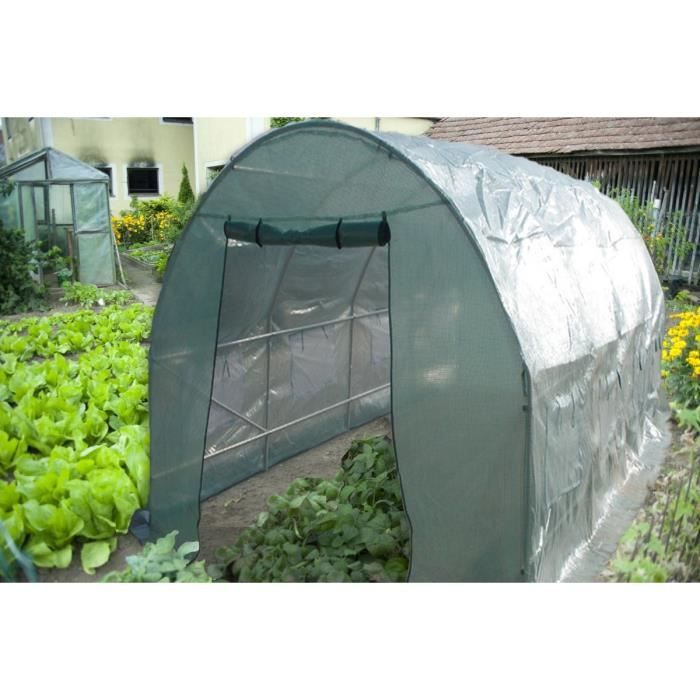 Serre-tunnel Habrita Sra 2030 Pe L.45 X P.300 X H.200 Cm