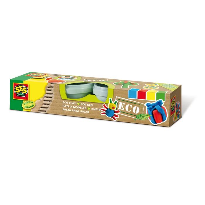 Pate A Modeler Ecologique Ses Creative 24911 4x90 G Multicolore Pays Bas