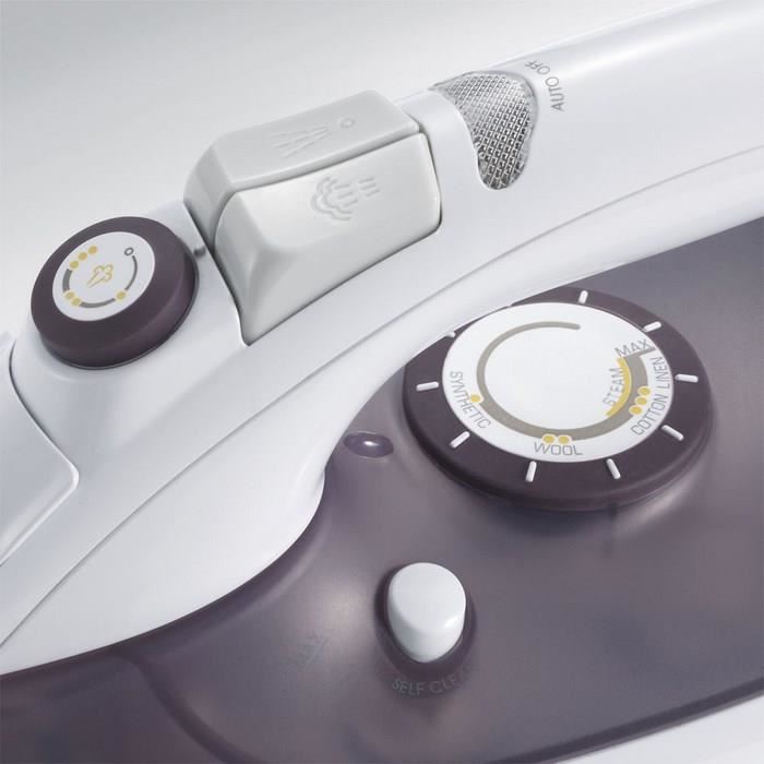 Severin Ba3210 Fer Vapeur - 2500w - Semelle Anti-adhesive Revetement Ceramique