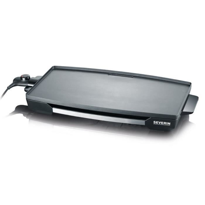 Plancha Severin Kg2397 Surface Cuisson 325x595cm Plaque En Fonte Anti Adhesive 2200w