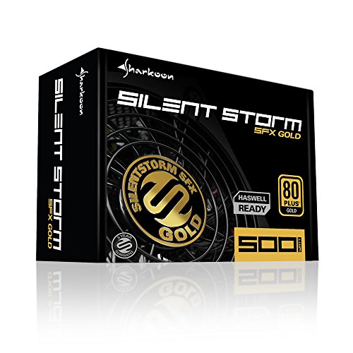 Sharkoon Silentstorm Sfx 500 Gold Alimentation (interne) 80 Plus Gold Ca 100-240 V 500 Watt