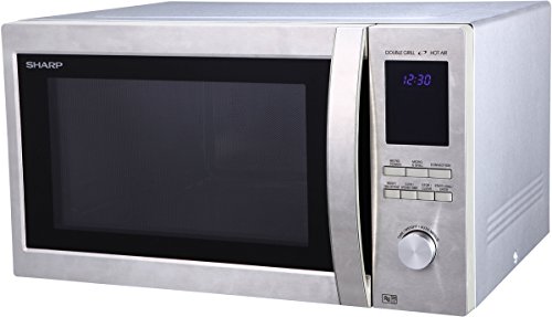 Sharp R982stwe - Micro Ondes Combine Inox - 42 L - 1000 W - Grill 1300 W - Four Convection 2700 W - Pose Libre