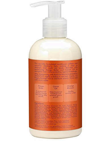Shea Moisture Kids Mango And Carrot Shampoo - Apres Shampoing A La Mangue Et Aux Carotte