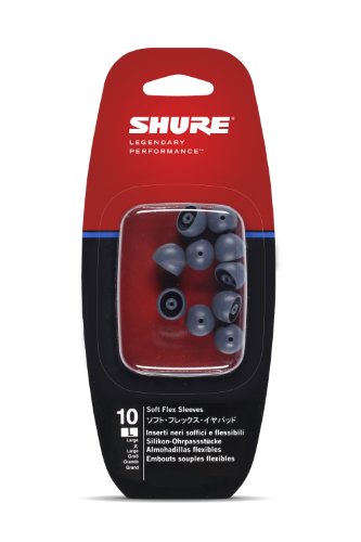 Shure Easfx1-10l 10 Embouts Flexibles Po...