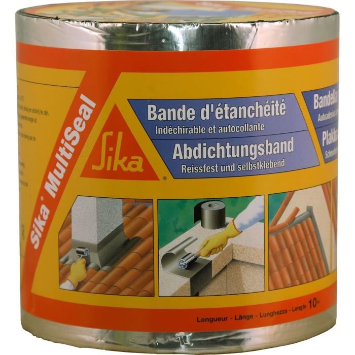 Bande Detancheite Bitumineuse Sika Sikamultiseal - Alu - 150mm X 10m