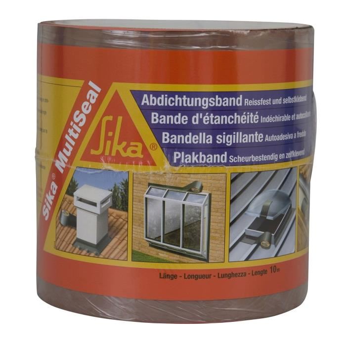 Bande Detancheite Bitumineuse Sika Sikamultiseal Terre Cuite 200mm X 10m