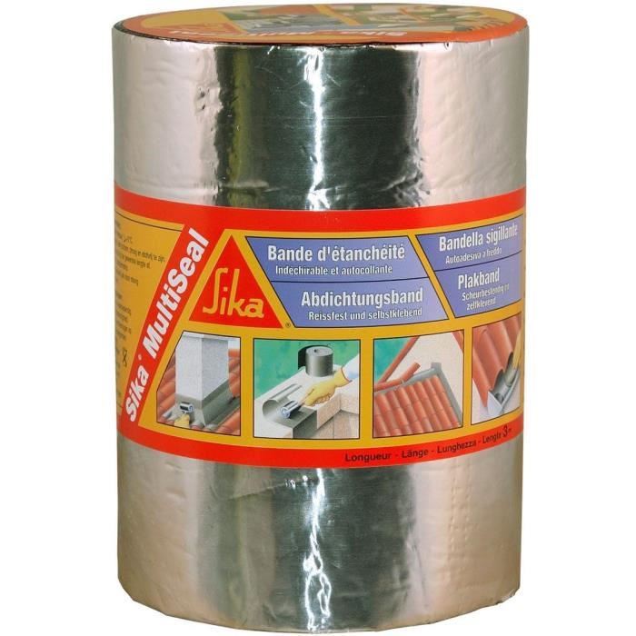 Bande Detancheite Bitumineuse Sika Sikamultiseal Alu 150mm X 3m