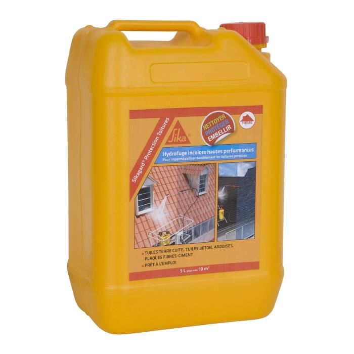 Hydrofuge Sika Sikagard Protection Toiture - 5l