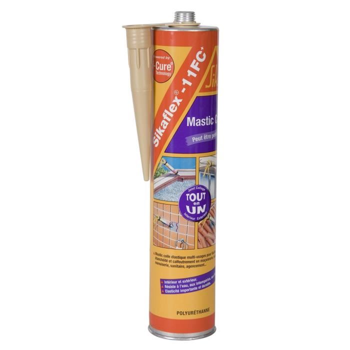 Sika Mastic Colle Multi Usages Beige 380 G