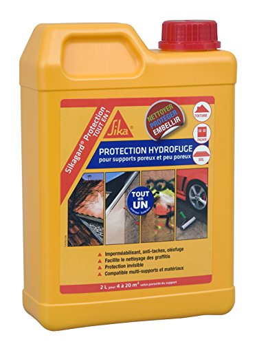 Protection Hydrofuge Sika Sikagard Protection Tout En 1 - 2l