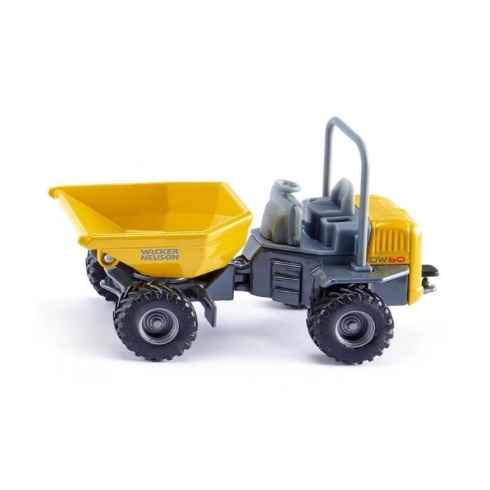 Siku Dumper Vehicule Miniature Pour Enfant Jaune Exterieur