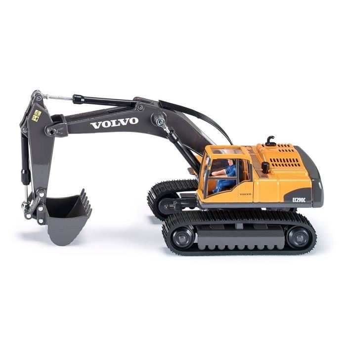Excavateur Hydraulique Volvo Ec 290 - Siku - Vehicule Miniature Pour Enfant Des 3 Ans