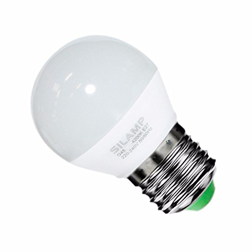 Silamp Ampoule Led E27 6w 220v G45 220° - Blanc Froid 6000k - 8000k