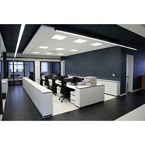 Silamp Pack De  2 - Panneau Led 60x60 Slim 36w Aluminium - Blanc Neutre 4000k - 5500k