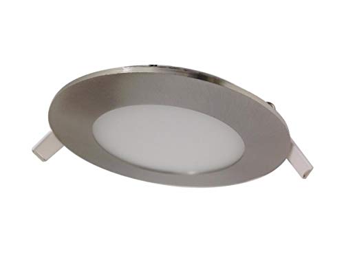 Silamp Spot Led Encastrable Rond Alu 6w - Blanc Chaud 2300k - 3500k