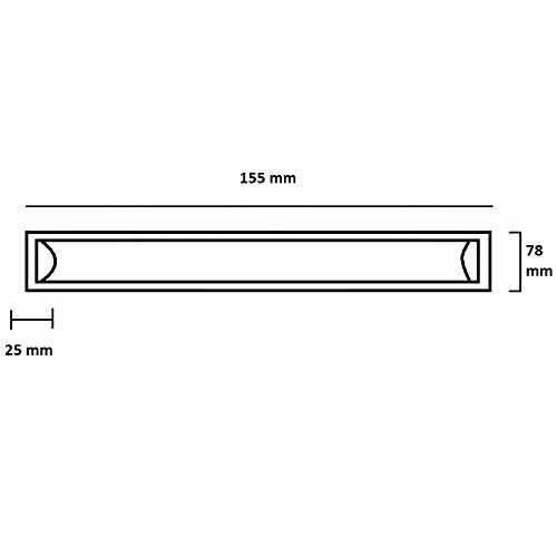 Silamp Pack De  10 - Reglette Led 150cm 48w - Blanc Froid 6000k - 8000k