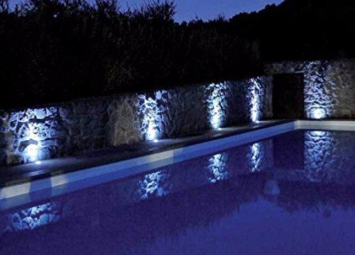 Silamp Spot Exterieur Encastrable Led Ip65 220v Sol 3w 45° - Blanc Froid 6000k - 8000k
