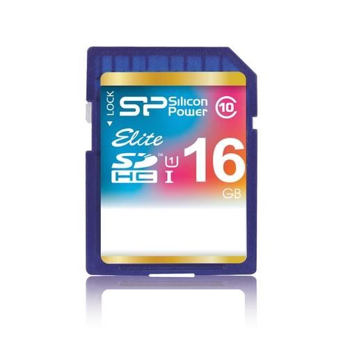 Silicon Power Carte Sdhc Elite 16gb